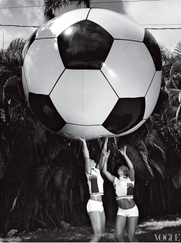 Illustration for article titled Vogue Fails Miserably at Capturing the Athleticism of Olympic Athletes